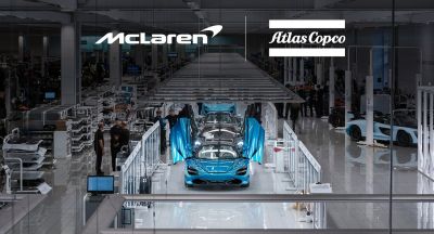 McLaren Automotive y Atlas Copco innovarán en producción con herramientas inteligentes